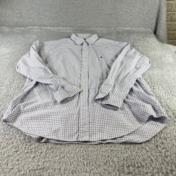 Ralph Lauren Other - Ralph Lauren Yarmouth Gingham Button Down Shirt Long Sleeve Mens 17 1/2 36/37